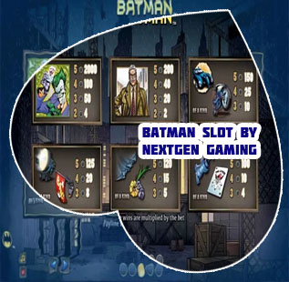 Batman slot machine